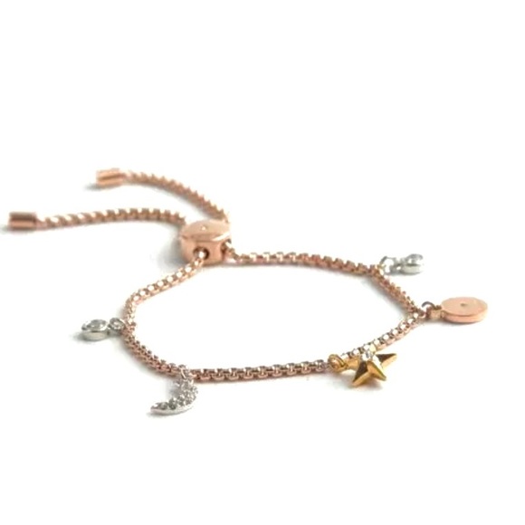 NEW Michael Kors Celestial Charm Slider Bracelet - Picture 3 of 10